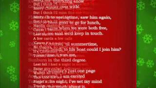 Waitresses Christmas Wrapping FULL VERSION  Lyrics [upl. by Gottuard]