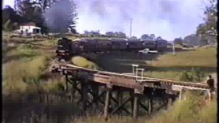 Queensland Rail Kingaroy Branch C17 974  22 [upl. by Josephine]