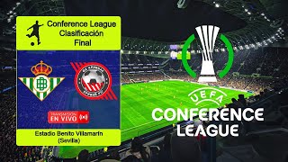 REAL BETIS 30 KRYVBAS en vivo  Conference League  Clasificación  Final [upl. by Asilanom18]