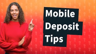 Can you mobile deposit a cashiers check [upl. by Bradly]