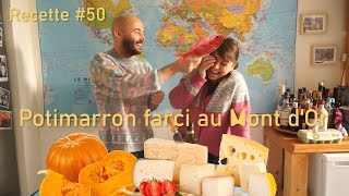 Potimarron farci au Mont dOr 🧀 [upl. by Brewster]