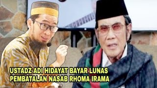 UAH BAYAR LUNAS PEMBATALAN NASAB BAALAWI RHOMA IRAMA VS HABIB [upl. by Nivac330]