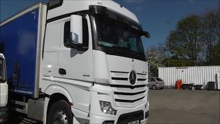 Mercedes Actros Interior 2015 [upl. by Charyl]