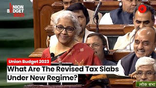 Income Tax Slabs Budget 2023 New Tax Regime Is DefaultRebate Increased From Rs 5 Lakh to Rs 7 Lakh [upl. by Killigrew]