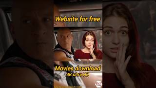 Top 3 Secret websites for free movies download 😲youtubeshorts movie amazing [upl. by Nonohcle]