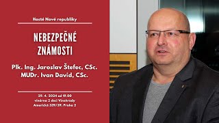 Hosté Nové republiky Nebezpečné známosti Štefec David [upl. by Thisbee79]