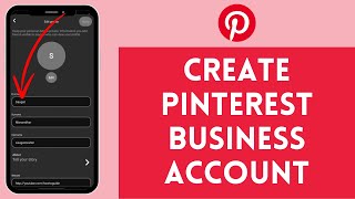 How to Create Pinterest Business Account EASY [upl. by Asilenna]