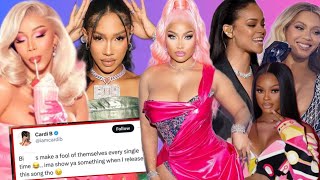 ‼️Cardi B RESPONDS to Bia Nicki CELEBRATES Sold out tour amp JT UNFOLLOWS Saucy Santana Beyoncé amp Ri [upl. by Vine468]