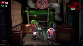 Soluce Luigis Mansion 3 Partie 14  étage 12  B2  Prise spectrale  Chaufferie Pirate  Requin [upl. by Onaireves104]