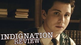 Sarah Gadon Logan Lerman in Philip Roths Indignation  Film Review [upl. by Vachell]