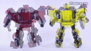 012 A03 TakaraTomy Alternity Bumble and Cliff  TF Source Video Review 012 [upl. by Eslek]