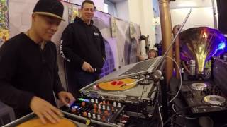 Qbert amp ZTrip Scratch Session At Designer Con 2016 [upl. by Ahsenod]