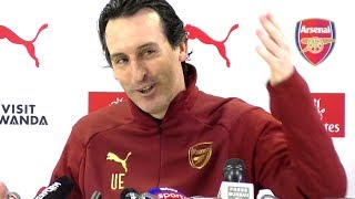 Unai Emery Full PreMatch Press Conference  Manchester City v Arsenal  Premier League [upl. by Anicnarf]