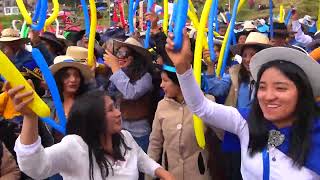 LA LLEGADA DE BANDA A HUANCAVELICA 2024 Tema Trencito Macho [upl. by Nipha]