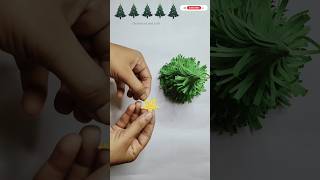 How to make Christmas Tree  DIY Christmas Tree🌲 shorts christmascrafts papercraft christmas [upl. by Caryl]