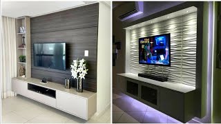 300 Moderne Wohnzimmer TV Wand Einheiten Design Ideen  Stylische amp Funktionale Lösungen [upl. by Lyrrehs]