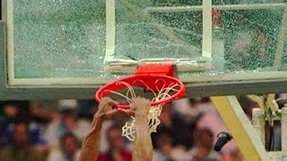 SHAQ BREAKING BACKBOARDS [upl. by Foscalina630]