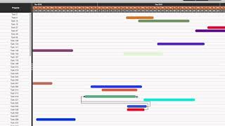 react gantt timeline [upl. by Yalahs]