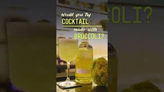 BROCCOLI COCKTAIL  1 Minute Cocktail  Cocktails [upl. by Sirtimed]