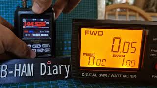 FT5Power Tests Nissei Digital swrPower Meter [upl. by Vinay]