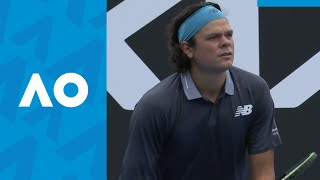 Federico Coria vs Milos Raonic match highlights 1R  Australian Open 2021 [upl. by Neenej308]