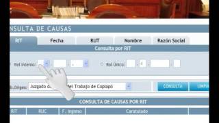 Consulta de causas a través del Portal de Internet del Poder Judicial [upl. by Eey]