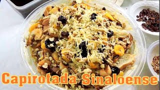 LA MEJOR RECETA DE CAPIROTADA SINALOENSE  DELICIOSA RECETA FACIL  CocinablogOficial [upl. by Elpmid883]