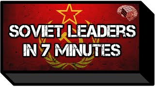 Soviet Leaders in 7 Minutes History [upl. by Carrie472]