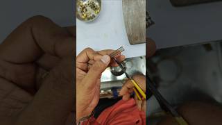 New short galsar design and making process How i made this gold ornaments Hand made jewellery [upl. by Nonnairb161]