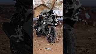 R15 V4 Black Colour Modified 😱🔥 Yamaha R15 V4 WhatsApp Status yamaha r15v4 shorts shortsvideo [upl. by Naashar98]