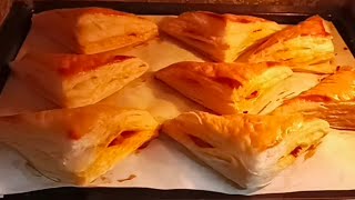 Simple Way of Making the Perfect chicken puff pastry  easy and delicious [upl. by Em]