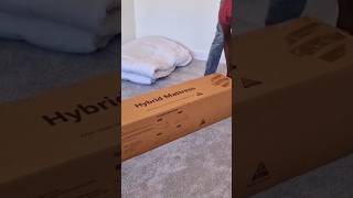 Unboxing our pressurised hybrid mattress [upl. by Aloin]