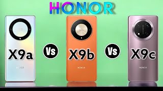 Honor X9a Vs Honor X9b Vs Honor X9c  a 🤔 b 🤔 c انت محتار في الإختيار [upl. by Harriot]