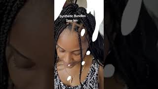 Vivre Hair Studio8Protective Hairstyle 12 Braided Updo ampSynthetic Bundles [upl. by Irec437]