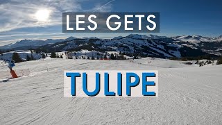 Ski France  Les Gents  Tulipe Blue Ranfoilly Portes Du Soleil [upl. by Bolme]