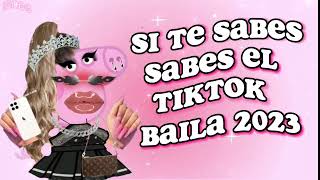 Si te sabes el tiktok baila 2023 MARAPREPPY [upl. by Ankney]