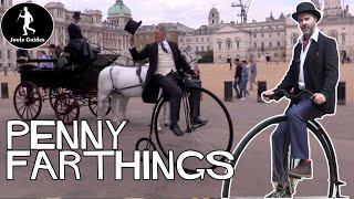 Quirky Things to Do In London  Ride a Penny Farthing Bicycle [upl. by Lazes]