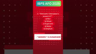 IBPS AFO 2025 Practice Questions  ibps afo ibpsafo [upl. by Lucinda107]