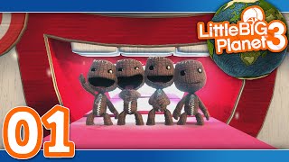 LittleBigPlanet 3  BOSS FIGHT 100 Walkthrough Part 4  Tinpot Towers  LBP3 PS4  EpicLBPTime [upl. by Ennaecarg]