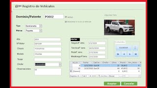 🔺Sistema para Control de vehículos mantenimiento y combustible Adaptable a tus necesidades🔺 [upl. by Karlis207]