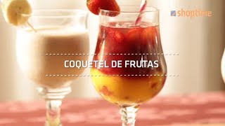 COMO FAZER Coquetel de Frutas  RECEITAS  SHOPTIME [upl. by Giarc]