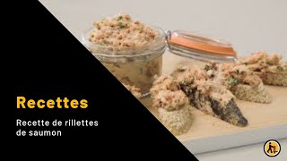 Recette de rillettes de saumon [upl. by Yadroc]