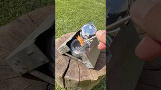 Survival Skills Ashtray Alcohol Stove survival bushcraft camping outdoors lifehacks [upl. by Schuster]