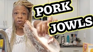 Pork JowlsCooking a Southern BIG BreakfastLiveCarters Eat [upl. by Eiggep778]