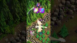 DRAGONS LAIR VS QUEEN ARCHER MAX  EQUIPMENT LEVEL MAX 💥 shorts coc funny fyp games gaming [upl. by Amabel]