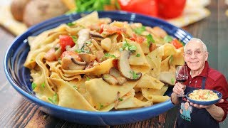 Pappardelle alla Boscaiola [upl. by Enyallij]