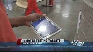 Inmates testing tablets at the Pima County Jail [upl. by Mikeb845]