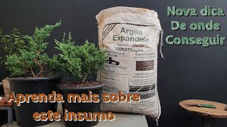 Como fazer substrato com Argila Expandida [upl. by Atinihs]