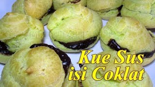 Kue Sus Isi Coklat [upl. by Eecyaj762]