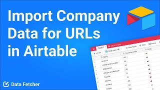 How to Import Clearbit Company Data for URLs [upl. by Susanetta]